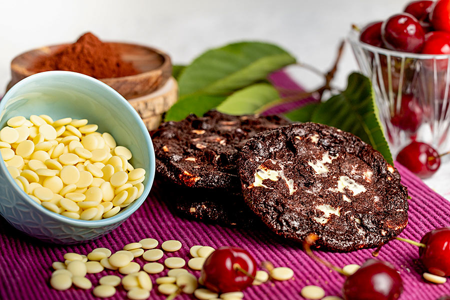 (Fast!) Schwarzwälder Kirsche Cookie
