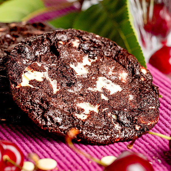 (Fast!) Schwarzwälder Kirsche Cookie