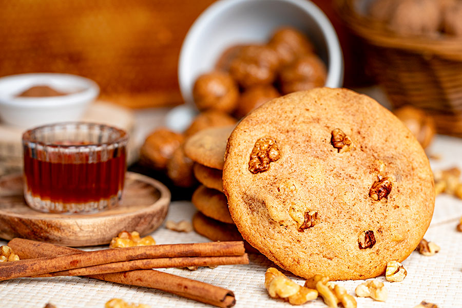 Walnuss Zimt Cookie